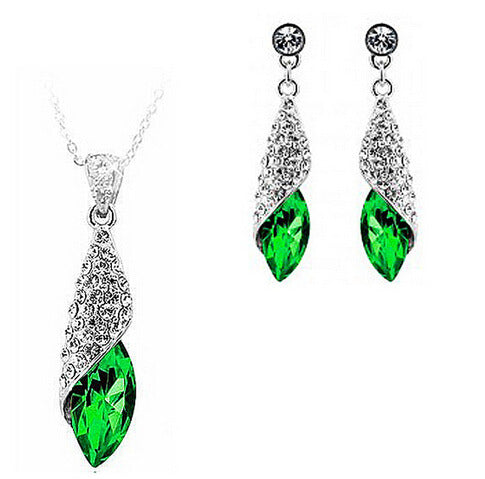 Versatile Earring Necklace Set