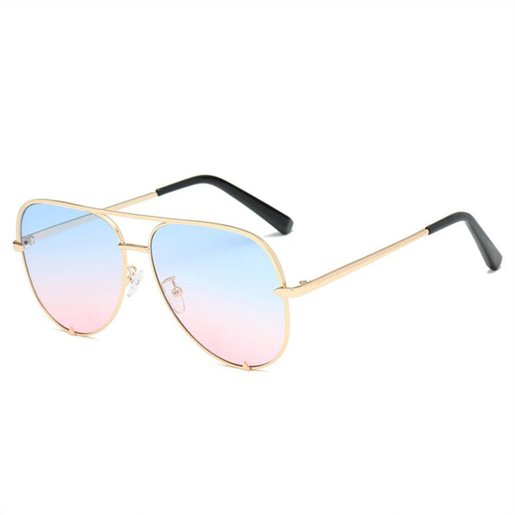 Retro big frame sunglasses