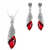 Versatile Earring Necklace Set