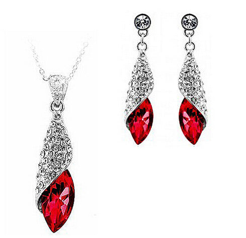 Versatile Earring Necklace Set