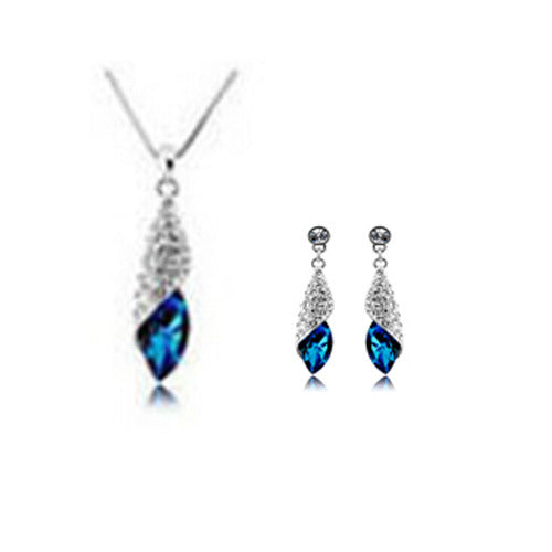 Versatile Earring Necklace Set