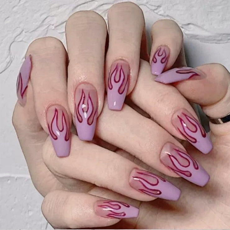 Luxurious Elegance: Wearing Nails Finished Soft Nails for Effortless Beauty