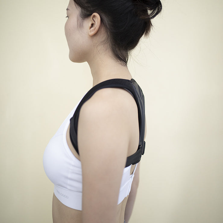 Hunch-Free Confidence: Invisible Posture Corrector with Sitting Support