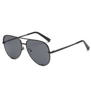 Retro big frame sunglasses