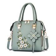 Make a Statement with Our Fashion Flowers Embroidered Handbag: The Epitome of Elegance