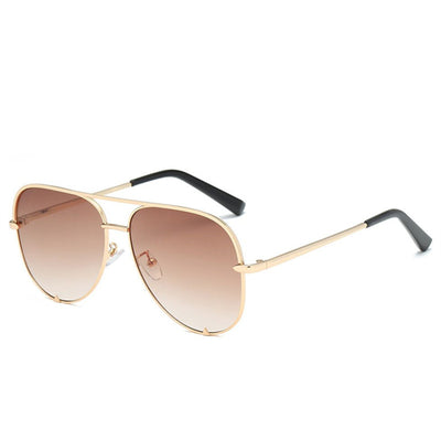 Retro big frame sunglasses