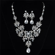 Elegant Necklace and Earrings Wedding Accessories for Women