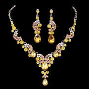 Eternal Elegance: Bridal Beautiful Diamond Fashion Necklace Set for Timeless Moments