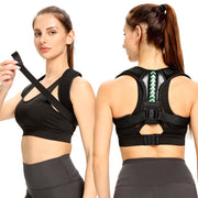 Align & Thrive: Back Posture Corrector Belt for Men and Women - Adjustable Support for Clavicle, Spine, and Lumbar Correction