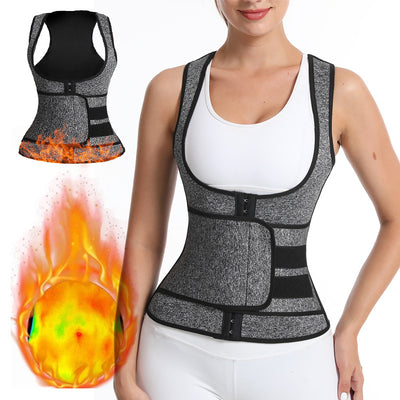 Empower Your Posture: NEOPRENE WAIST TRAINER for Women - Workout Trimmer Belt, Sauna Sweat Corset Cincher