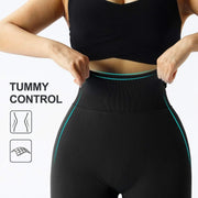 Ultimate Comfort: Seamless Knitted Fitness GYM Pants with Women's High Waist and Hips