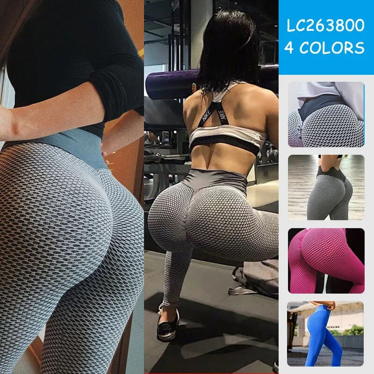 Sculpt and Lift: Ladies High Waisted Tight Sport Workout Butt Lift Yoga Pants for Stylish Fitness