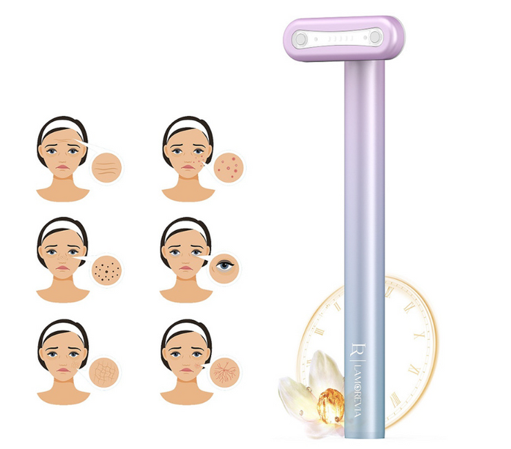 Wand Skin Care: EMS Micro-Current Rotatable Face and Neck Massage