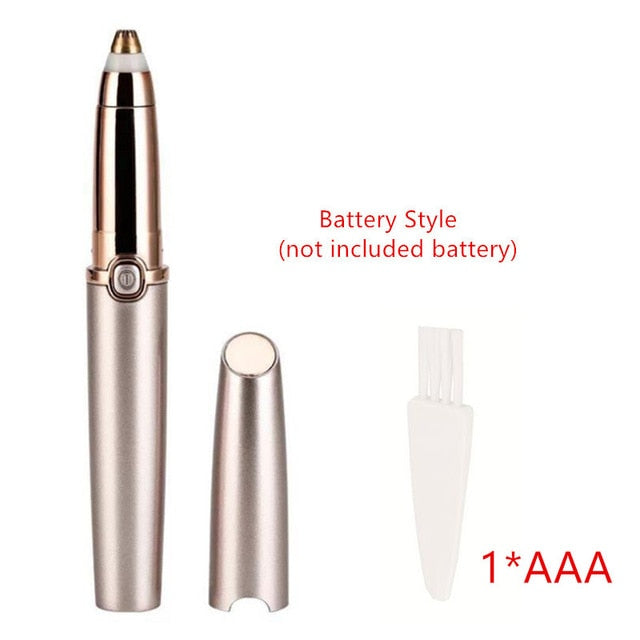 Portable Mini Electric Eyebrow Trimmer