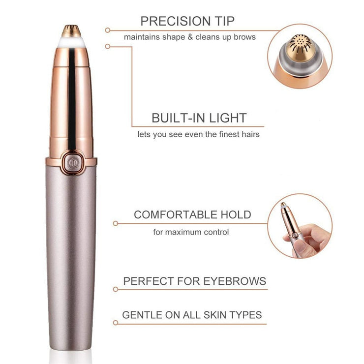 Portable Mini Electric Eyebrow Trimmer