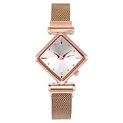 Square Elegance: Luxury Women's Quartz Watch – Ideal Gift