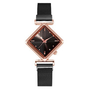 Square Elegance: Luxury Women's Quartz Watch – Ideal Gift