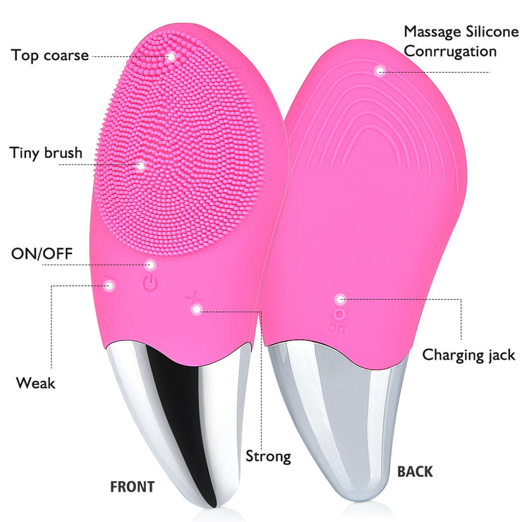 Rechargeable Facial Cleansing Brushes