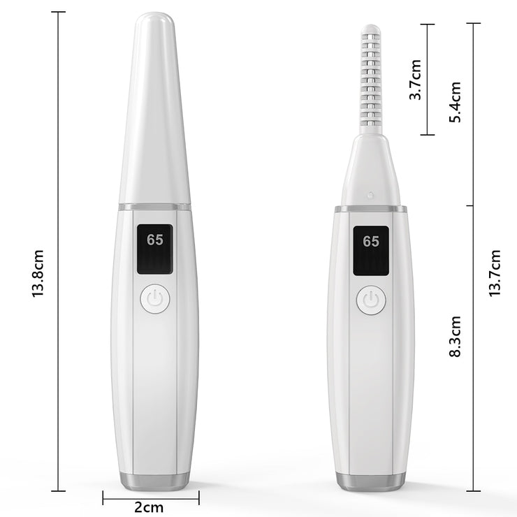 Electric LCD Display Heated Eyelash Curler