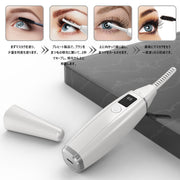 Electric LCD Display Heated Eyelash Curler