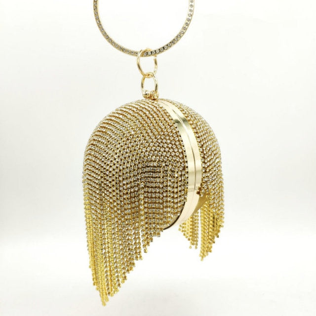 Elegant Tassels Pendant Necklace from Boutique de FGG for Women"