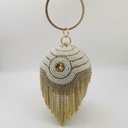 Elegant Tassels Pendant Necklace from Boutique de FGG for Women"