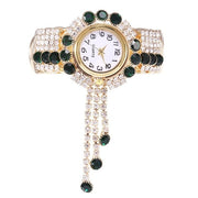 Luxury Rhinestone Bracelet Watch: Timeless Elegance for Women