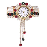 Luxury Rhinestone Bracelet Watch: Timeless Elegance for Women