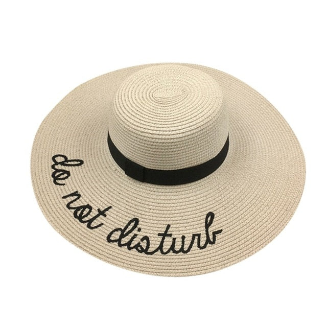 Sunshine Chic: Summer Big Straw Floppy Wide Hats for Stylish Sun Protection