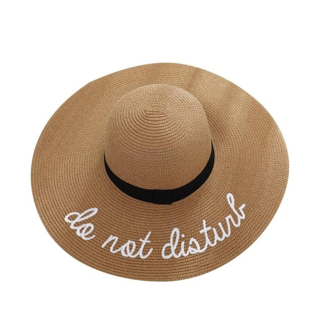 Sunshine Chic: Summer Big Straw Floppy Wide Hats for Stylish Sun Protection