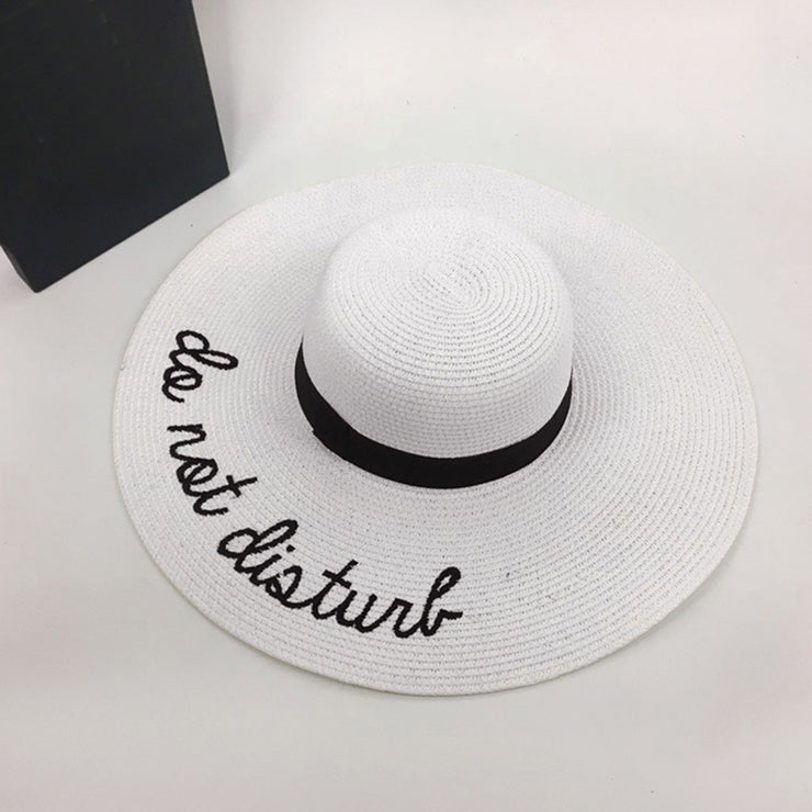 Sunshine Chic: Summer Big Straw Floppy Wide Hats for Stylish Sun Protection