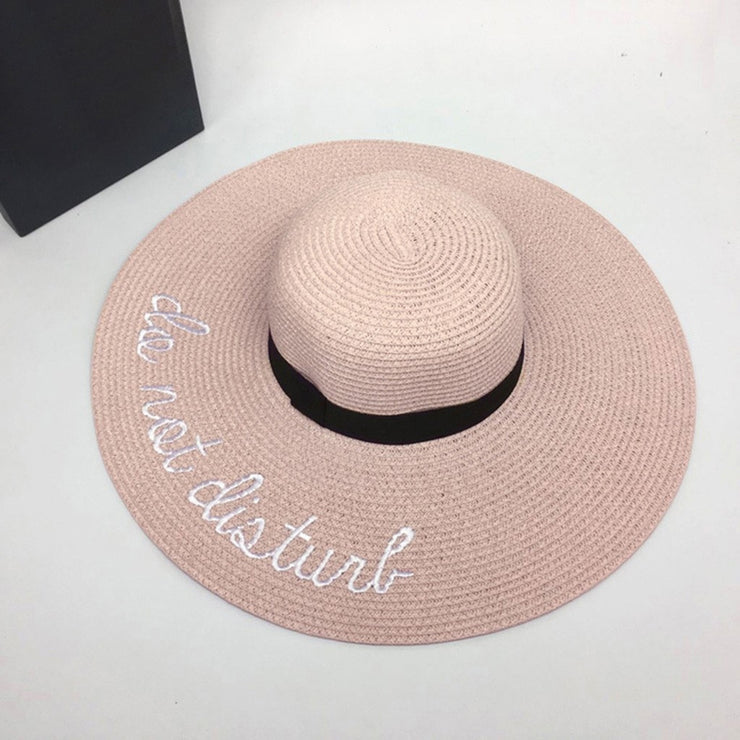 Sunshine Chic: Summer Big Straw Floppy Wide Hats for Stylish Sun Protection