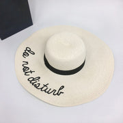 Sunshine Chic: Summer Big Straw Floppy Wide Hats for Stylish Sun Protection