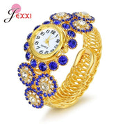 Elegance Delivered: Shining Rhinestone Dress Watch for Women – Perfect for Anniversaries!