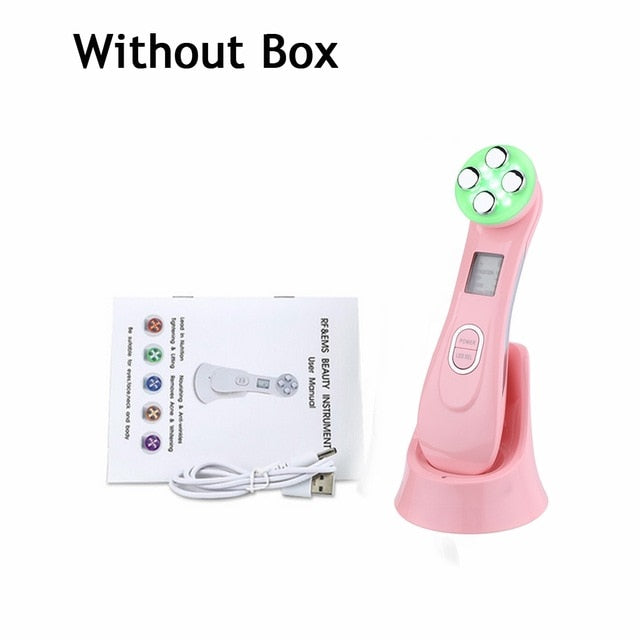 5 in 1 LED Skin Tightening Mesotherapy Facial LED Photon