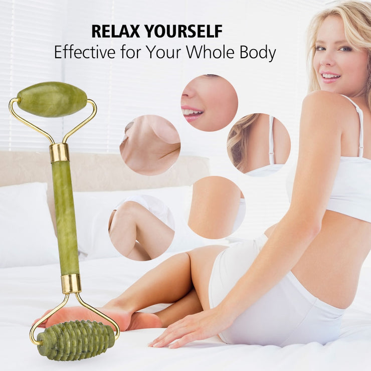 Natural Jade Roller Wrinkle Remover