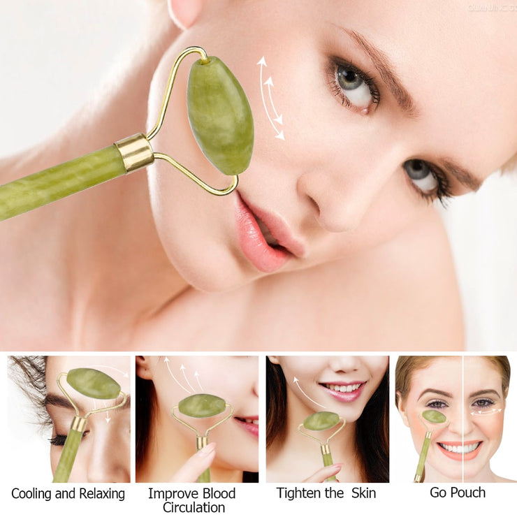 Natural Jade Roller Wrinkle Remover