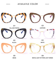 Cat Eye Bliss: Stylish Anti-Blue Light Sunglasses