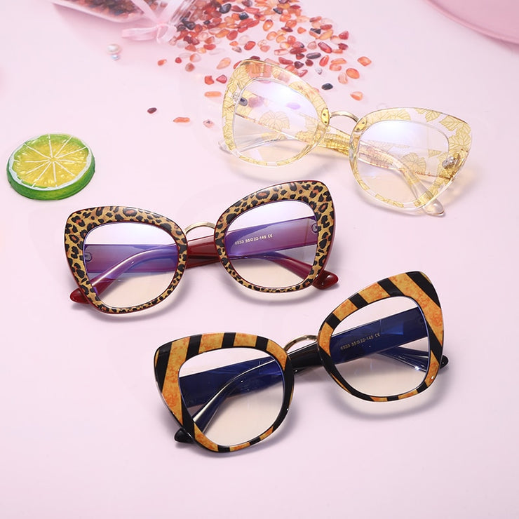 Cat Eye Bliss: Stylish Anti-Blue Light Sunglasses