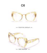 Cat Eye Bliss: Stylish Anti-Blue Light Sunglasses