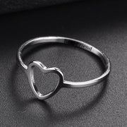 Heart Anniversary Ring - Symbol of Love and Commitment