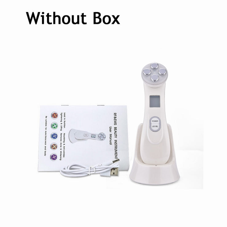 5 in 1 LED Skin Tightening Mesotherapy Facial LED Photon