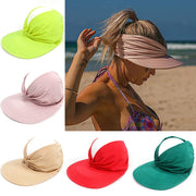 Summer Anti-ultraviolet Elastic Hollow Sun Hat