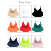 Summer Anti-ultraviolet Elastic Hollow Sun Hat