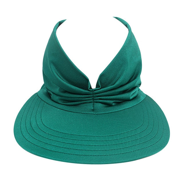 Summer Anti-ultraviolet Elastic Hollow Sun Hat