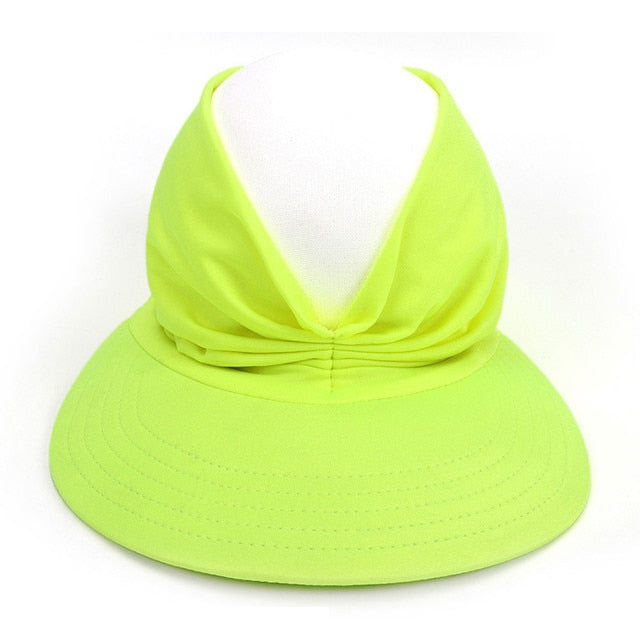 Summer Anti-ultraviolet Elastic Hollow Sun Hat