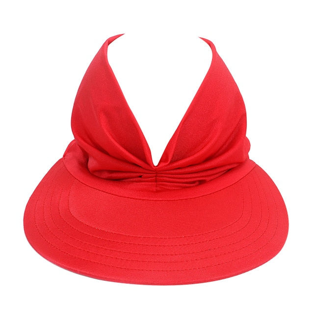 Summer Anti-ultraviolet Elastic Hollow Sun Hat