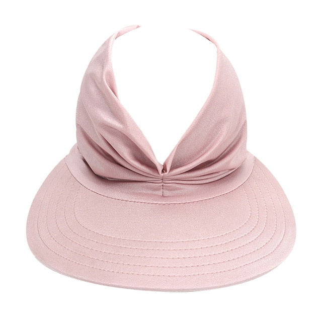 Summer Anti-ultraviolet Elastic Hollow Sun Hat