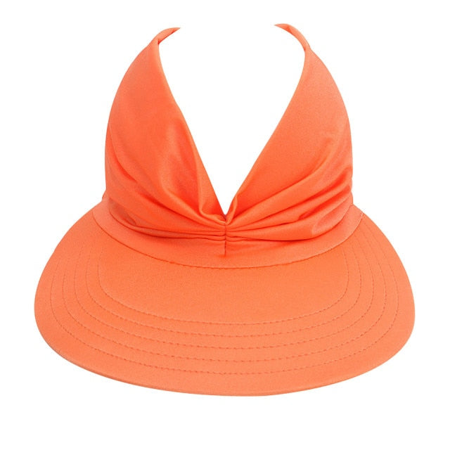 Summer Anti-ultraviolet Elastic Hollow Sun Hat