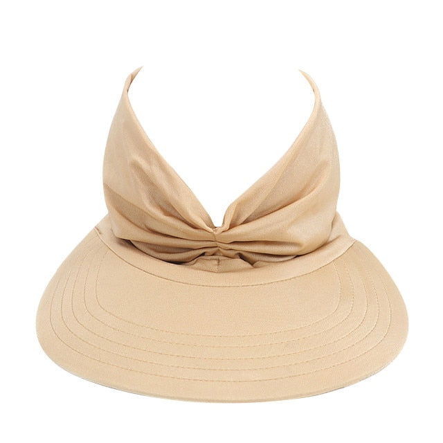 Summer Anti-ultraviolet Elastic Hollow Sun Hat